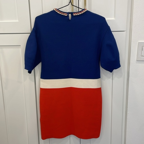 Elisabetta Franchi Colour Block Mini Dress - Picture 7 of 14